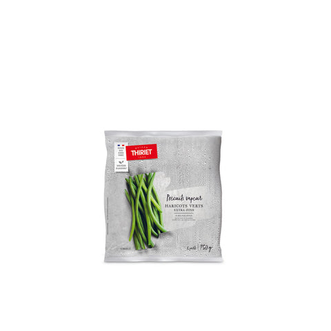 PRE-STEAMED HG FRENCH BEANS 750G 5 PORTIONS (#113115)