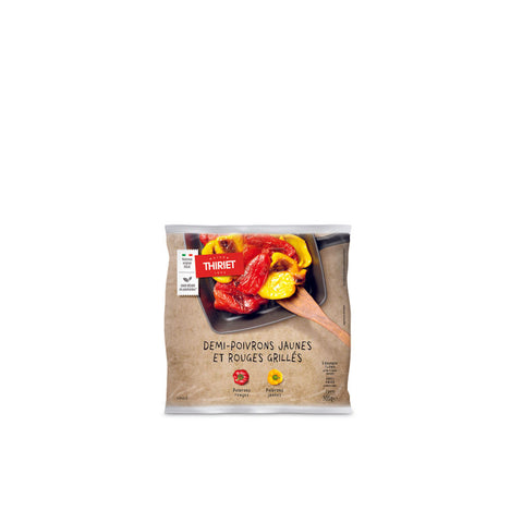 GRILLED YELLOW AND RED BELL PEPPER HALVES 300G (#113117)