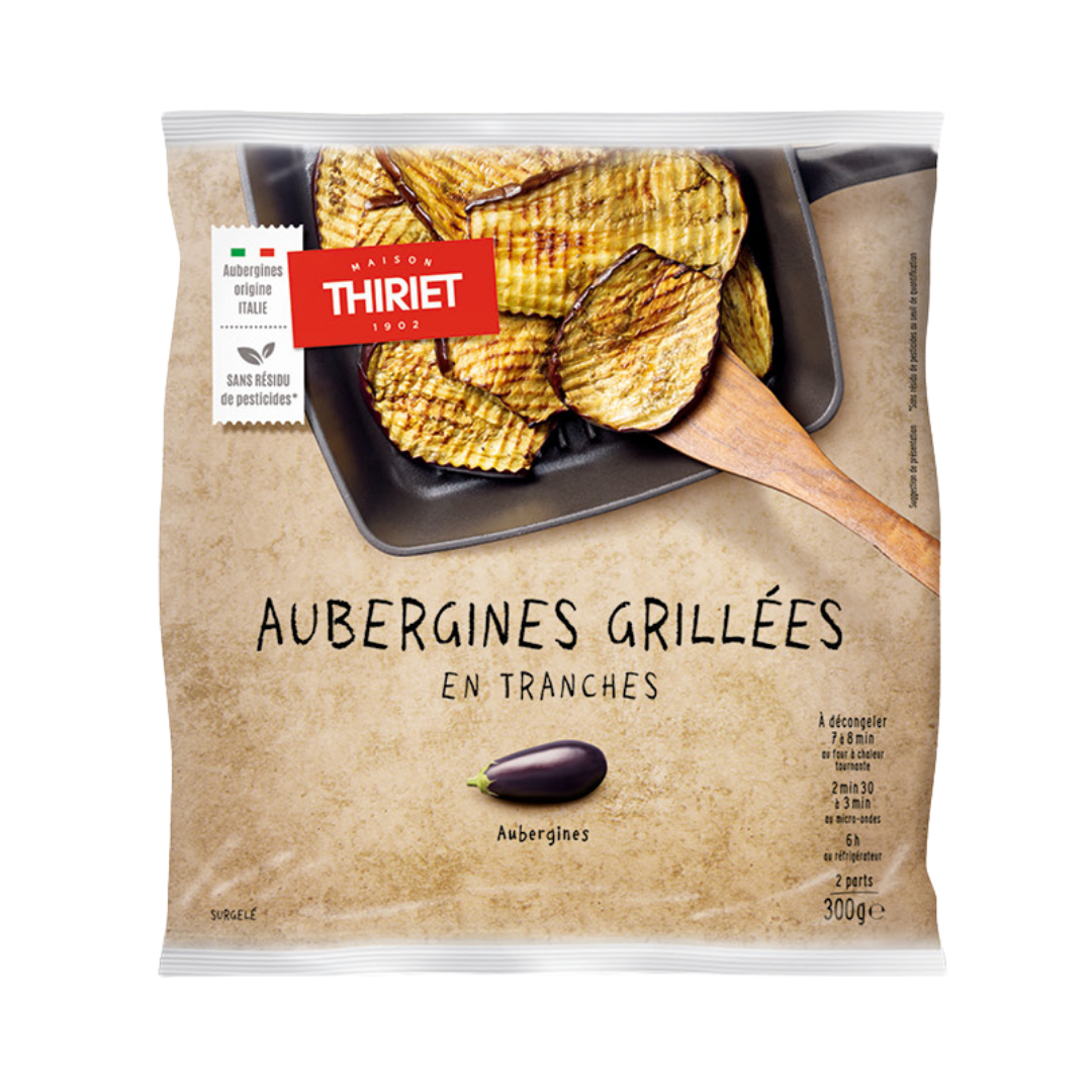 GRILLED SLICED EGGPLANTS 300G (
