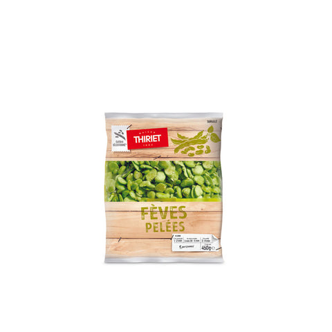 PEELED BROAD BEANS 450G 3 PORTIONS (#113119)