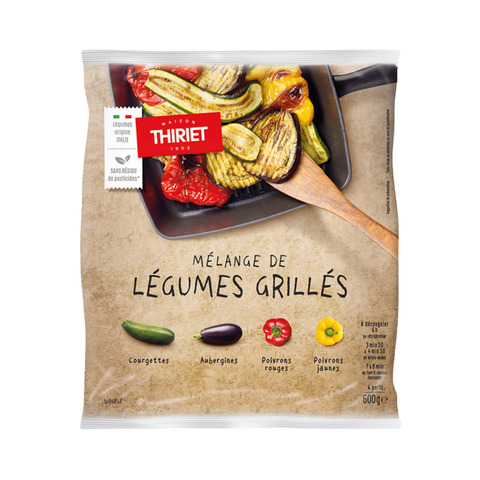 GRILLED MIXED VEGETABLES 600G 4 PORTIONS (#113131)