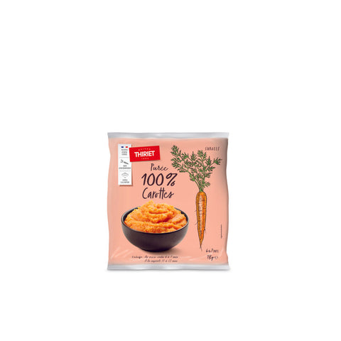 CARROT PUREE 1KG 6-7 PORTIONS (#113135)