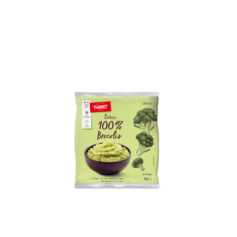 BROCCOLIS PUREE 1KG 6-7 PORTIONS (#113136)