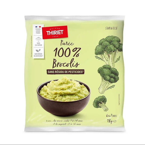 BROCCOLIS PUREE 1KG 6-7 PORTIONS (#113136)