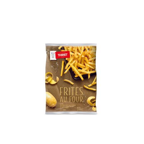 OVEN-BAKED FRENCH FRIES 1KG 6-7 PORTIONS (#113157)