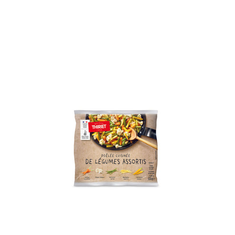 PAN-FRIED MIXED VEGETABLES 600G 4 PORTIONS (#113168)