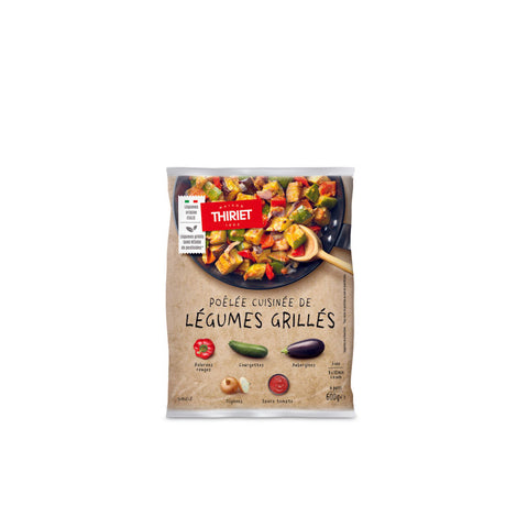 PAN-FRIED GRILLED MIXED VEGETABLES 600G 4 PORTIONS (#113171)