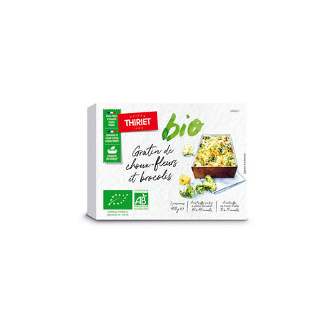 ORGANIC CAULIFLOWER BROCCOLI GRATIN 400G 2 PORTIONS (#113187)