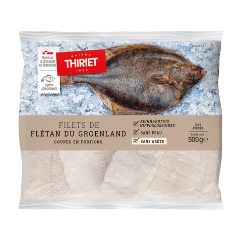 GREENLAND HALIBUT FILLETS 500G 2‚ÄÌ6 PIECES (#113190)