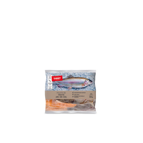 RAINBOW TROUT FILLETS ECO FISHING 500G 3-5 PIECES (#113196)