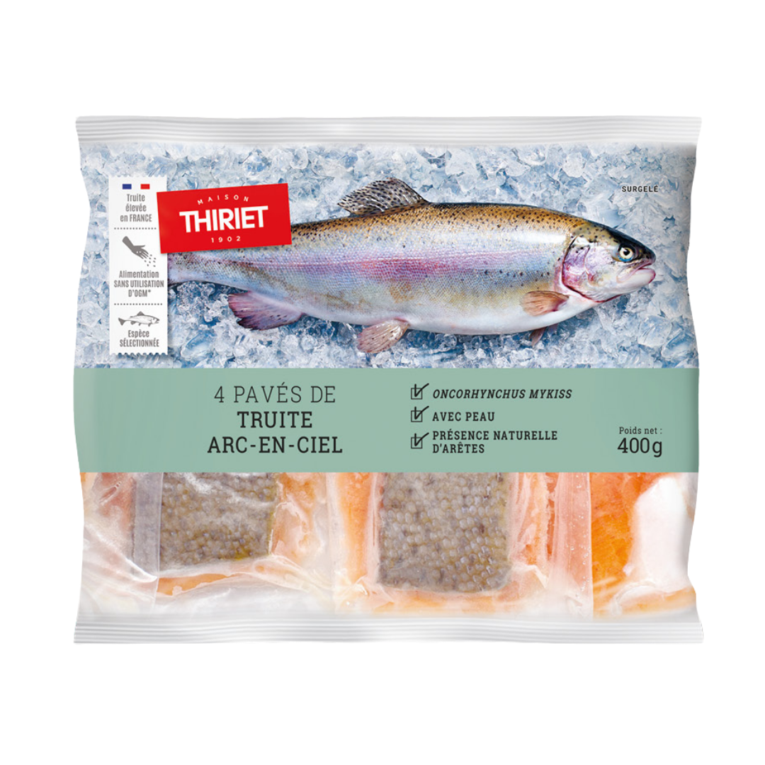 RAINBOW TROUT 400G 4 PIECES (