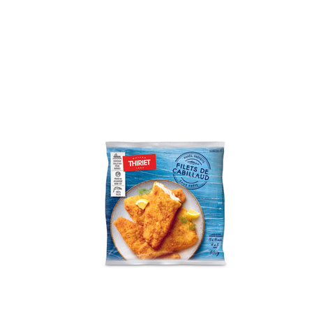 BREADED COD FILLETS ECO FISHING 500G 4-5 PIECES (#113204)