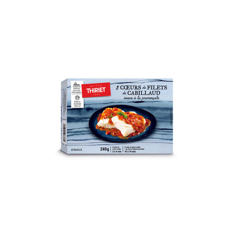 READY-TO-EAT COD FILLET PROVENCAL SAUCE ECO 240G 2 PIECES (#113229)