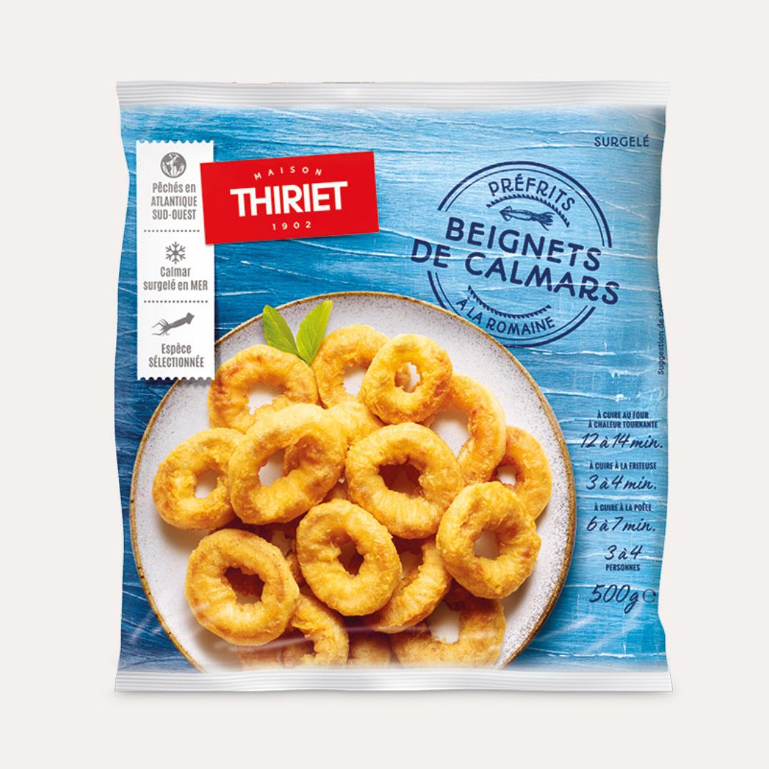 SQUID FRITTERS ROMAIN STYLE 500G 3-4 PORTIONS (