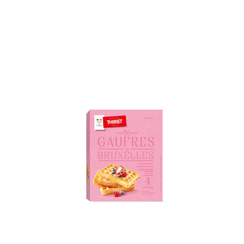 BRUSSELS WAFFLES 320G 4 PIECES (#113266)