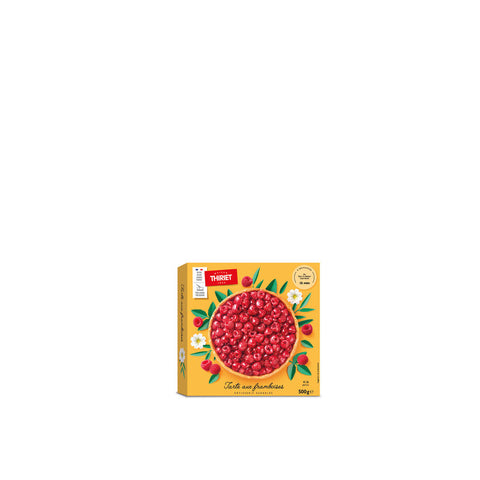 RASPBERRY TART 500G 6-8 PORTIONS (#113271)