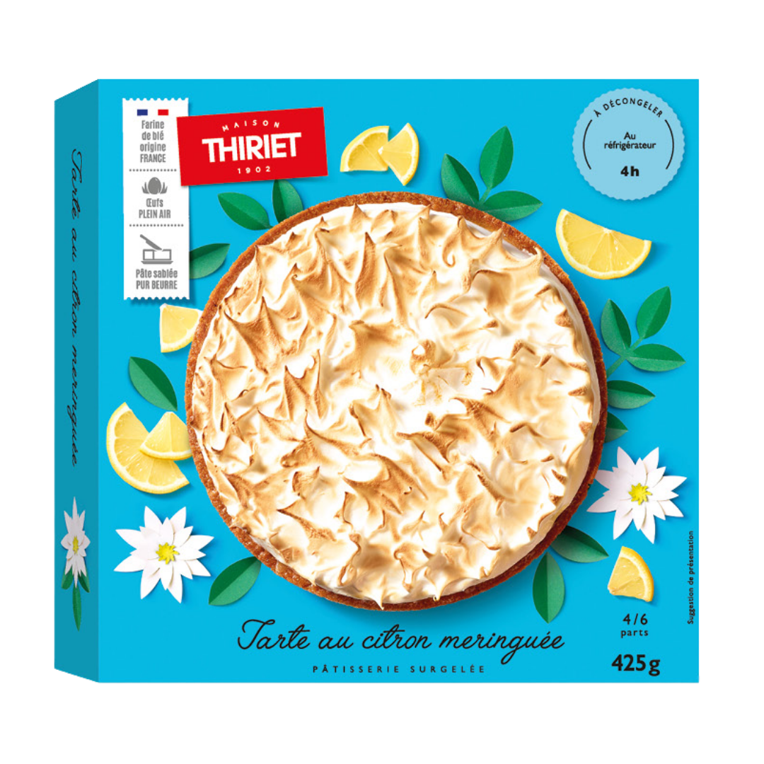 LEMON MERINGUE TART 425G 4 PORTIONS (