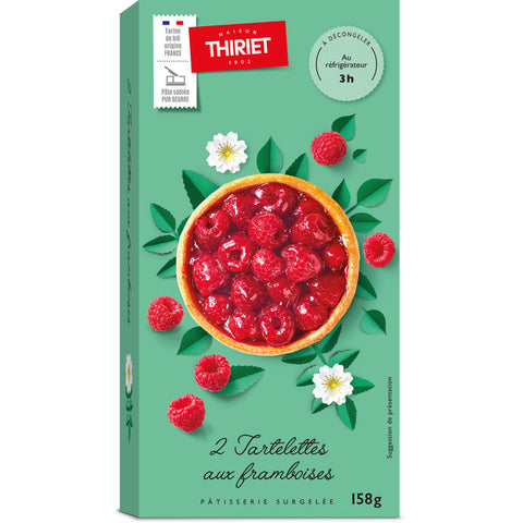 RASPBERRY TARTLETS 158G 2 PIECES (#113279)