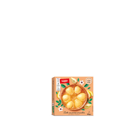 ALMOND AND PEAR TART 490G 6 PORTIONS (#113283)