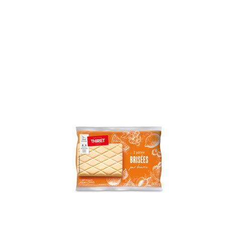 PURE BUTTER SHORTCRUST PASTRY DOUGHS 500G 2 PIECES (#113286)