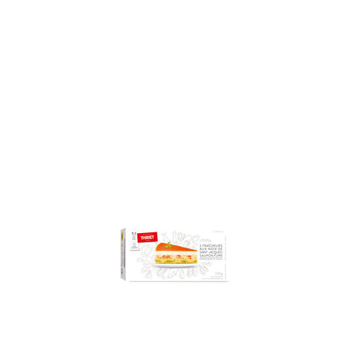 SCALLOP SMOKED SALMON AVOCADO ENTREMETS 130G 2 PIECES (#113294)