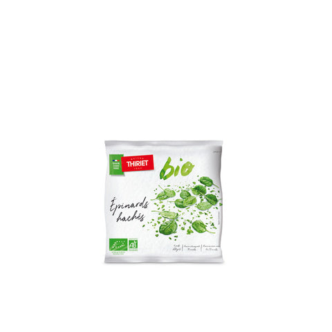 ORGANIC CHOPPED SPINACH 600G 4 PORTIONS (#113329)