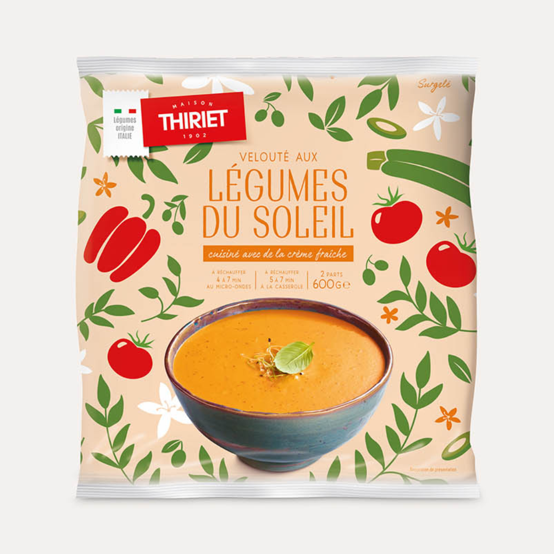 MEDITERRANEAN VEGETABLE MIX SOUP 600G (