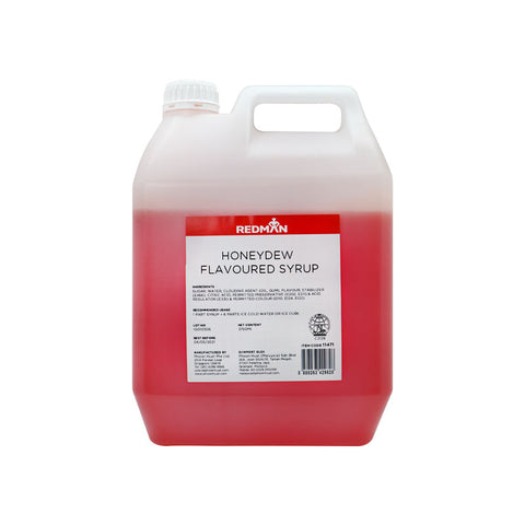 HONEYDEW FLAVOURED SYRUP 5KG (#11471)