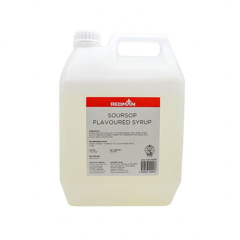 SOURSOP FLAVOURED SYRUP 5KG (#11479)