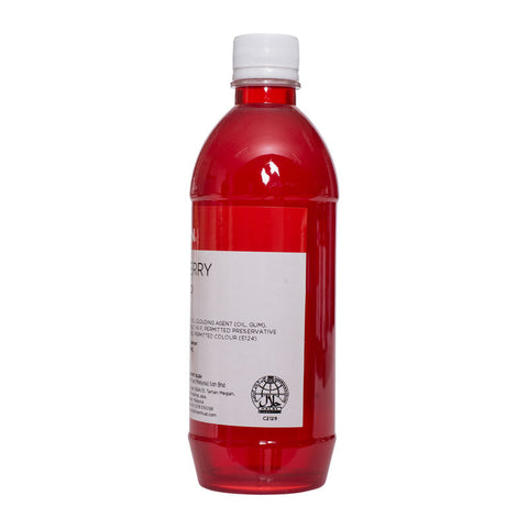 STRAWBERRY FLAVOURED SYRUP 510ML (#11526)
