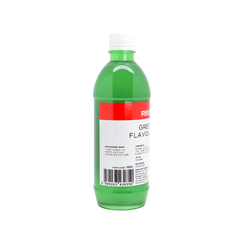 GREEN APPLE FLAVOURED SYRUP 510ML (#11551)