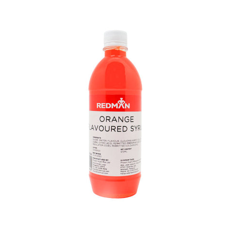 ORANGE FLAVOURED SYRUP 510ML (#11562)