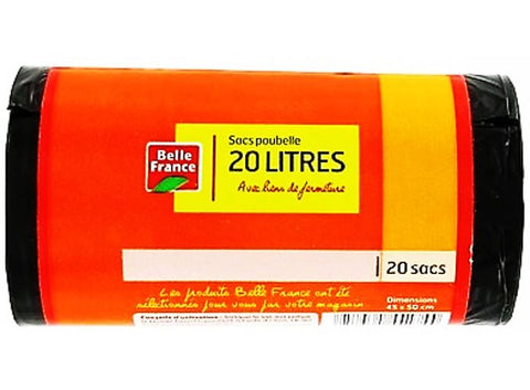 TRASH BAGS 20L 20PC (#126972)