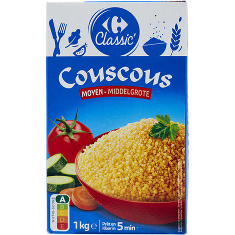 MEDIUM GRAIN COUSCOUS 1KG (#117617)