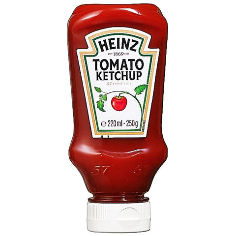 TOMATO KETCHUP TOP DOWN 250G (#117850)