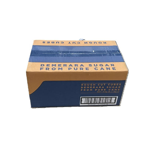 ROUGH CUT CUBES DEMERARA SUGAR 1KG (#115914)