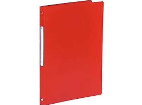 RED 4 RING BINDER SOFT COVER A4 (#126429)