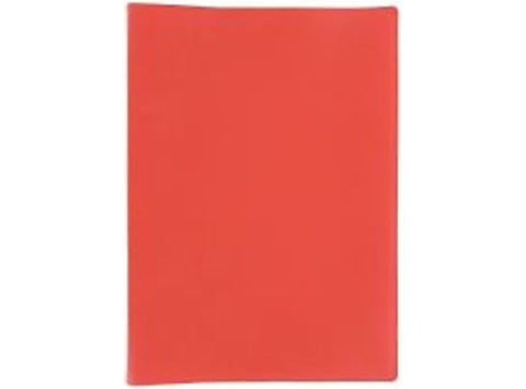RED CLEAR BOOK A4 10 POCKETS (#126357)