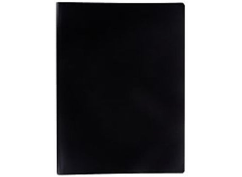 BLACK CLEAR BOOK A4 60 POCKETS (#126333)