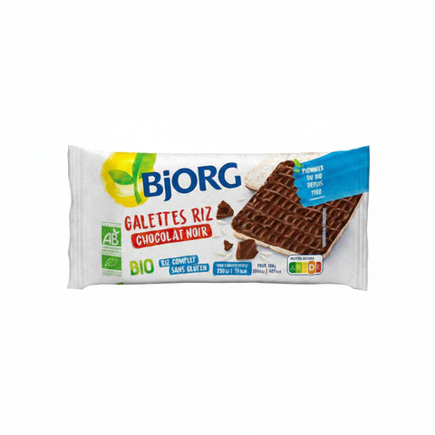 ORGANIC DARK CHOCOLATE RICE CAKE 90G (#116587)