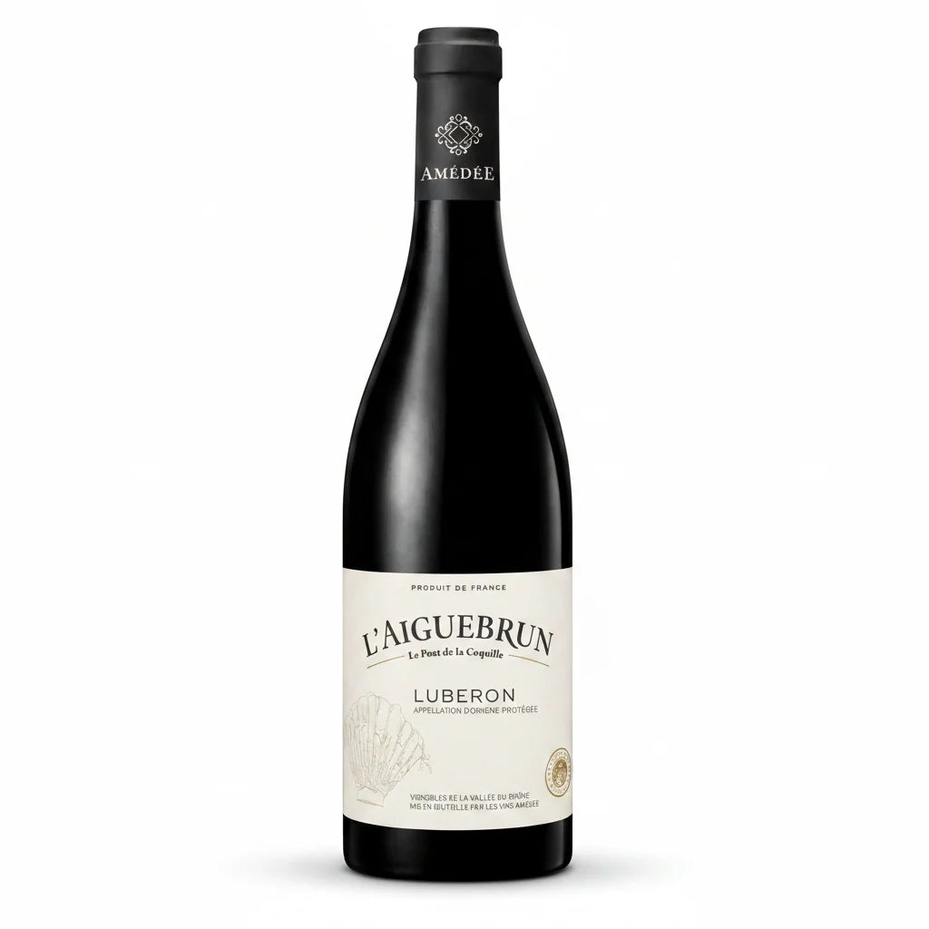 ORGANIC RED WINE LUBERON 2022 75CL (
