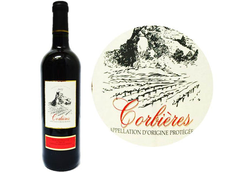 RED WINE CORBIERES CARIGNAN 2019 75CL (#126894)