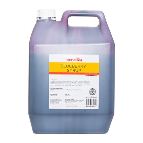 BLUEBERRY SYRUP 5KG (#11870)
