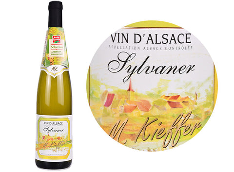 WHITE WINE SYLVANER KIEFFER 2019 75CL (#118813)