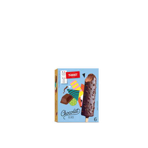 ICE CREAM STICKS CHOCOLATE 240G 6PC (#120617)
