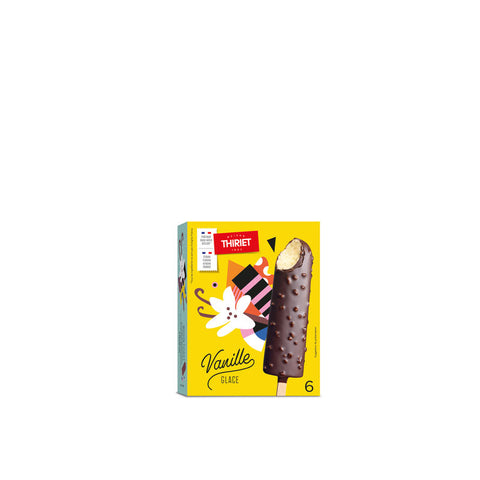ICE CREAM STICKS VANILLA 240G 6PC (#120621)