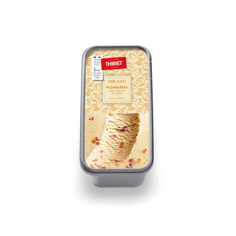 ICE CREAM TUB PLOMBIERES CANDIED FRUITS KIRSCH 900ML (#120643)