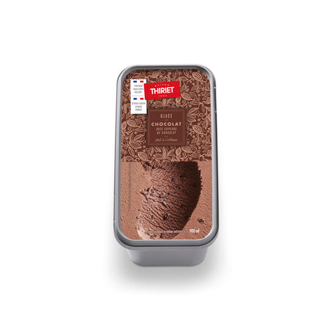 ICE CREAM TUB CHOCOLATE WITH CHOCOLATE CHIPS 900ML (#120646)