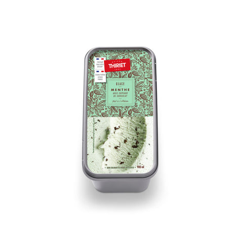 ICE CREAM TUB MINT WITH CHOCOLATE CHIPS 900ML (#120647)
