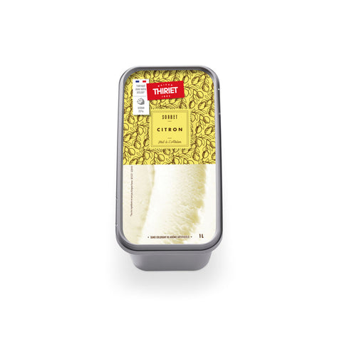 ICE CREAM TUB LEMON SORBET 1L (#120653)